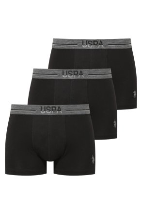 U.S. POLO ASSN. 3Pack modalové boxerky 80586